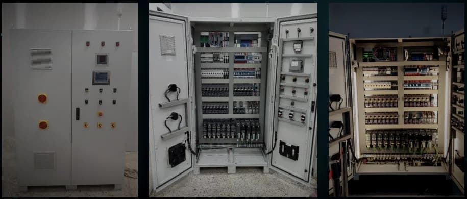Assembled control cabinets