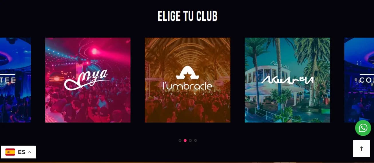 Selector de clubes, Valencia Nightlife
